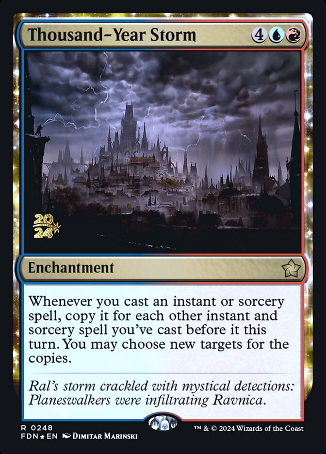 Thousand-Year Storm, Foundations promos Card Art