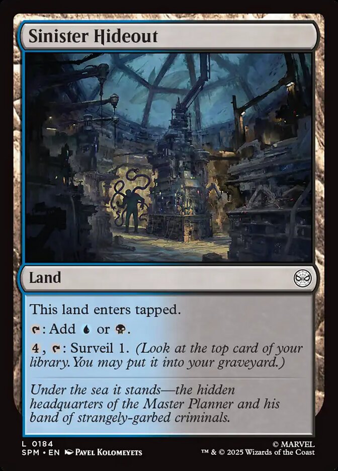 Sinister Hideout, Marvel'S Spider-Man Card Art