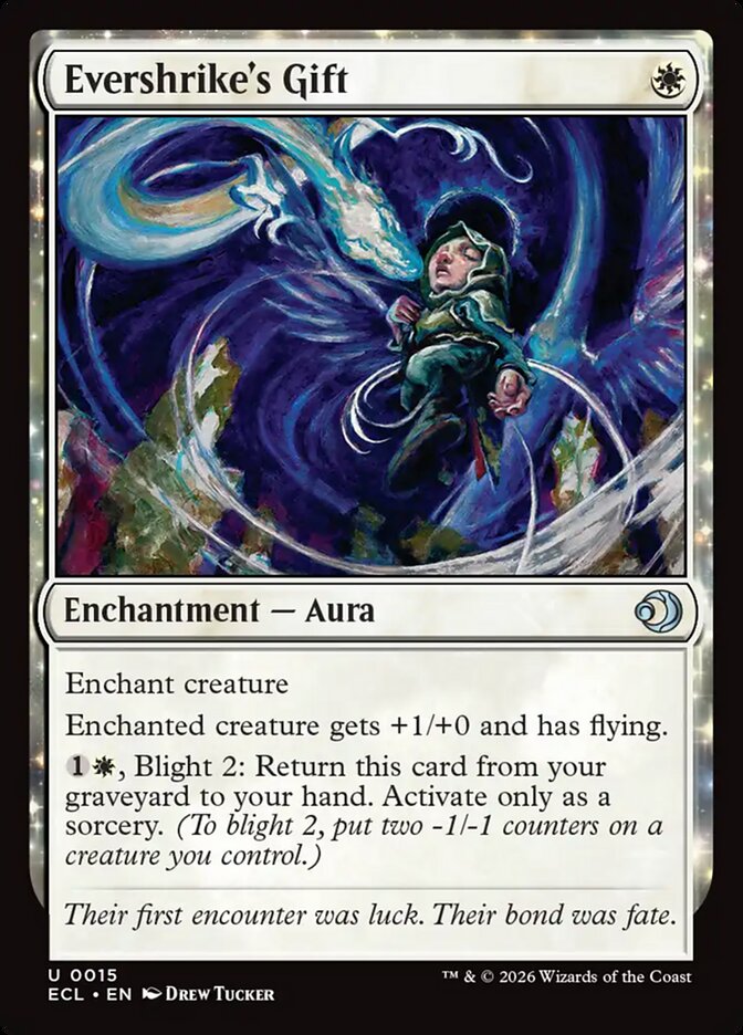 Evershrike's Gift, Lorwyn Eclipsed Card Art