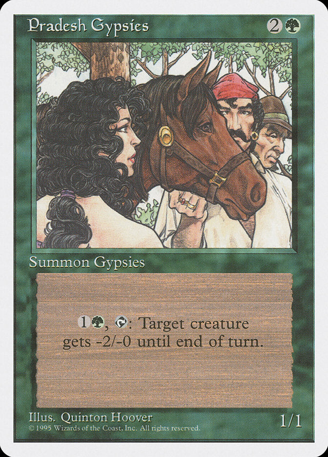 Pradesh Gypsies, Fourth edition Card Art