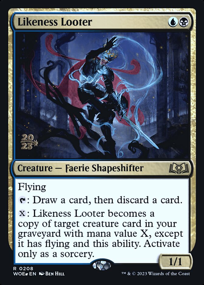 Likeness Looter, Wilds Of Eldraine Promos Card Art
