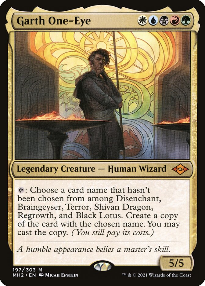 Garth One-Eye, Modern Horizons 2 Card Art