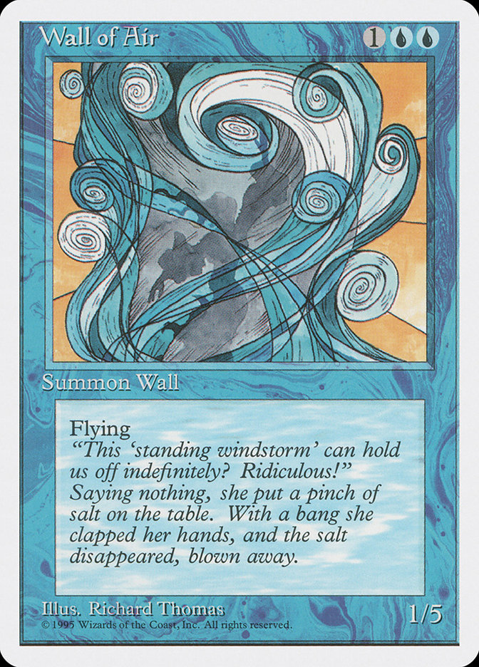 Wall of Air, Fourth Edition Card Art