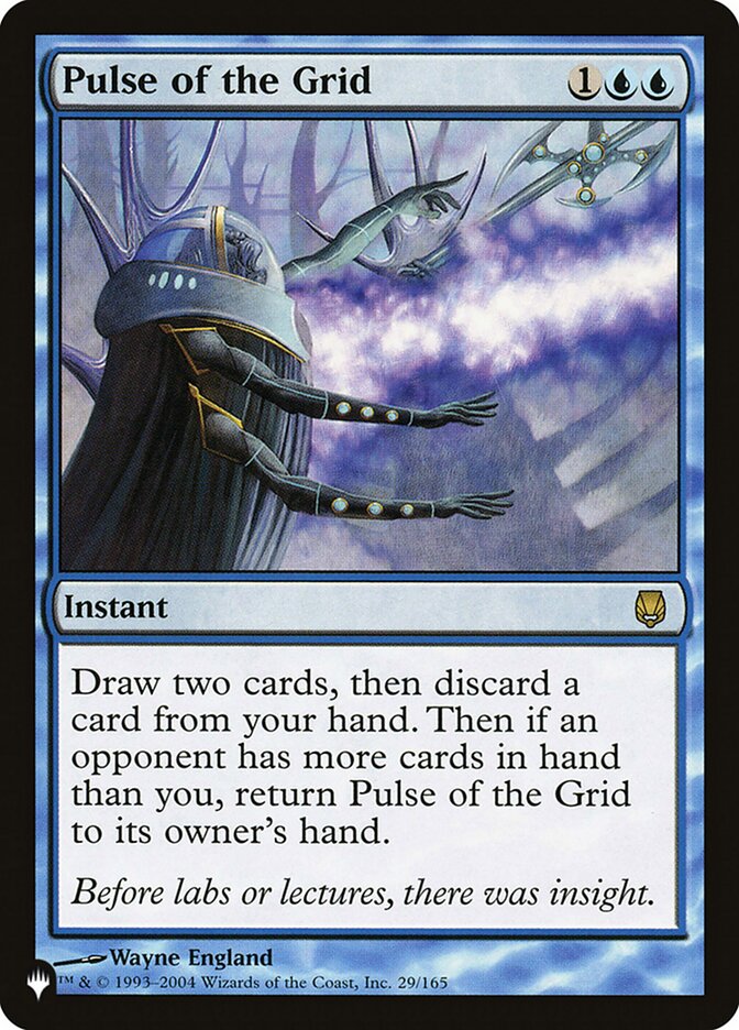 Pulse of the Grid, The List Card Art