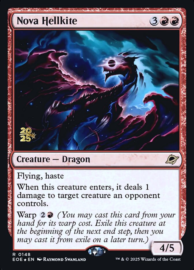 Nova Hellkite, Edge Of Eternities Promos Card Art
