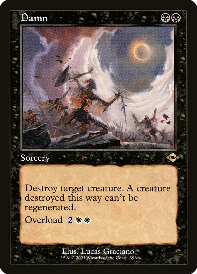 Damn, Modern Horizons 2 Card Art