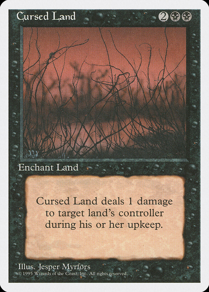 Cursed Land, Fourth Edition Card Art