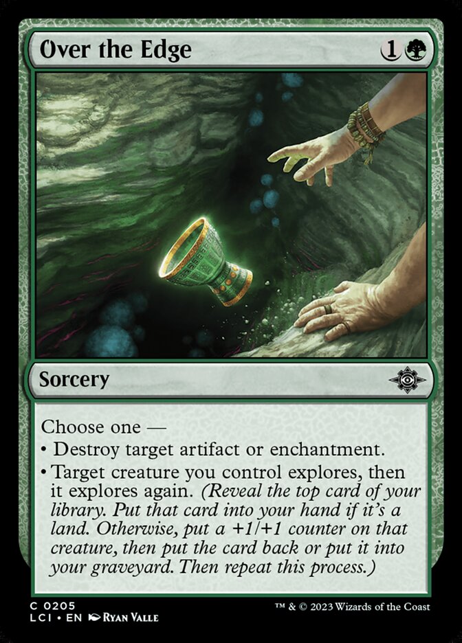 Over the Edge, The lost caverns of ixalan Card Art