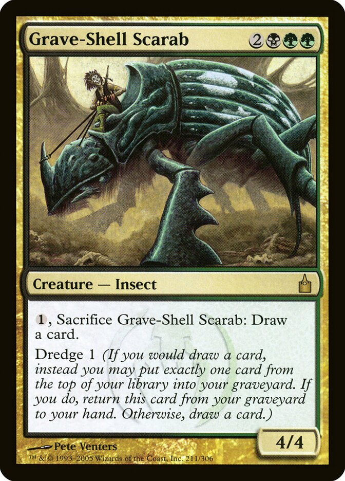 Grave-Shell Scarab, Ravnica: City Of Guilds Card Art