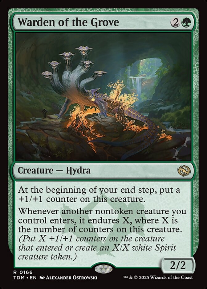 Warden of the Grove, Tarkir: dragonstorm Card Art