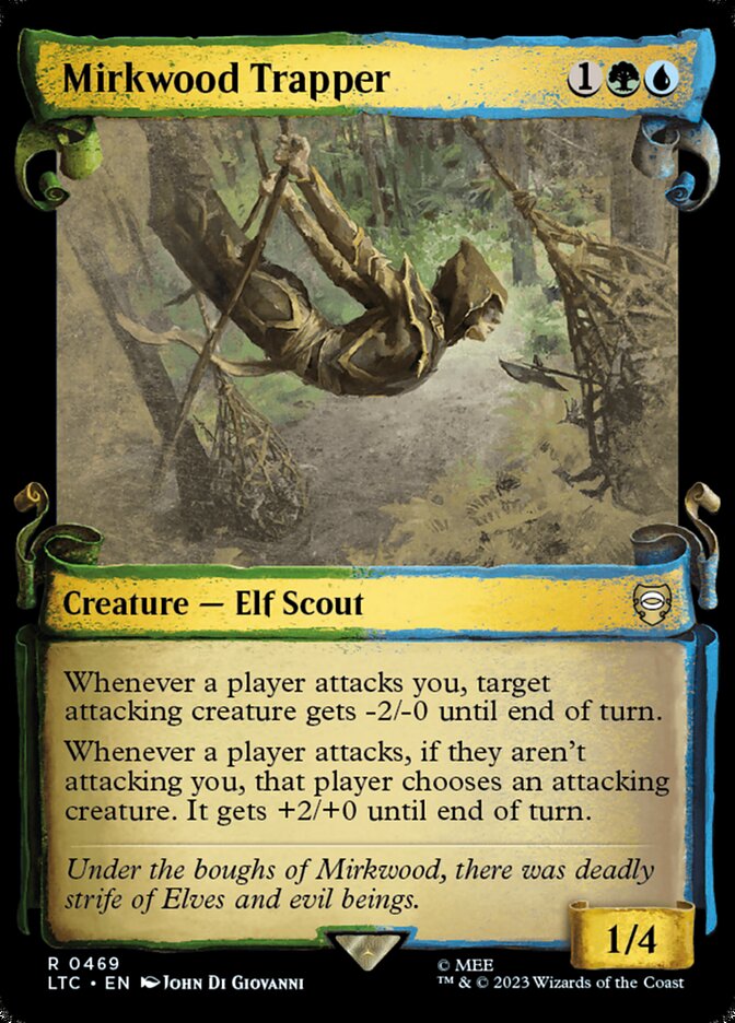 Mirkwood Trapper, Tales of middle-earth commander Card Art