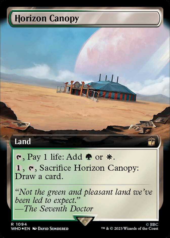 Horizon Canopy, Doctor Who Card Art