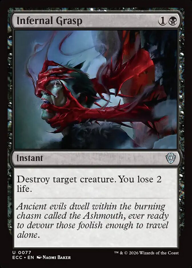 Infernal Grasp, Lorwyn Eclipsed Commander Card Art
