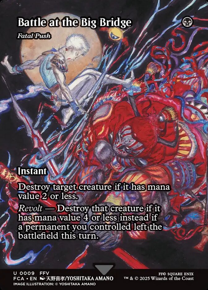 Fatal Push, Final fantasy: through the ages Card Art