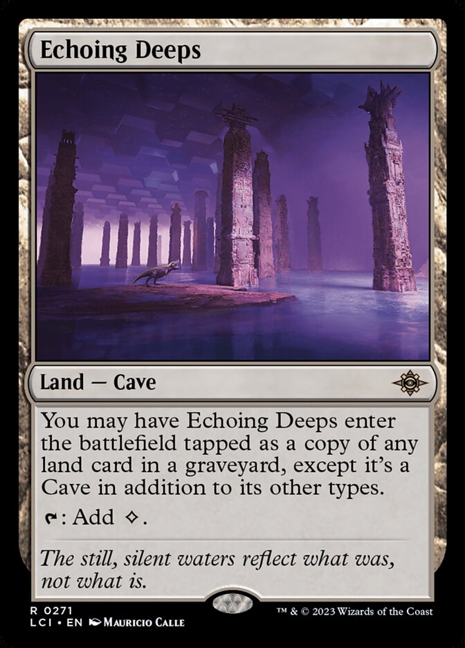 Echoing Deeps, The Lost Caverns Of Ixalan Card Art