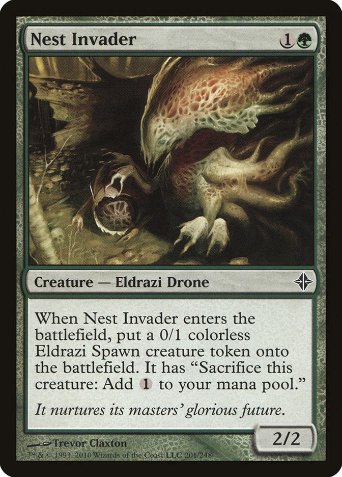 Nest Invader, Rise Of The Eldrazi Card Art