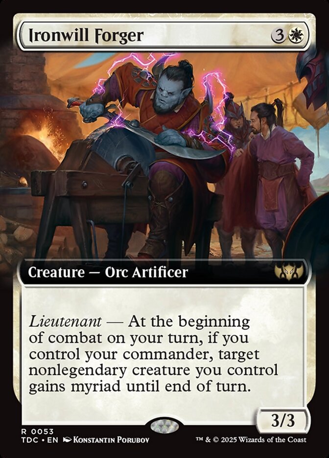 Ironwill Forger, Tarkir: Dragonstorm Commander Card Art