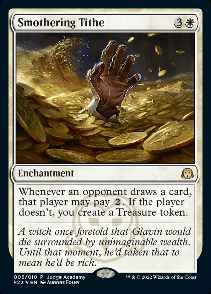 Smothering Tithe, Judge gift cards 2022 Card Art