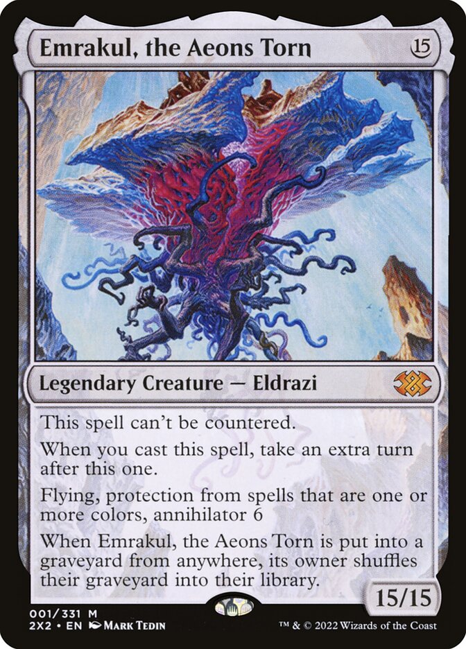 Emrakul, the Aeons Torn, Double masters 2022 Card Art