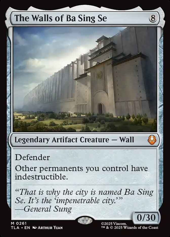The Walls of Ba Sing Se, Avatar: The Last Airbender Card Art