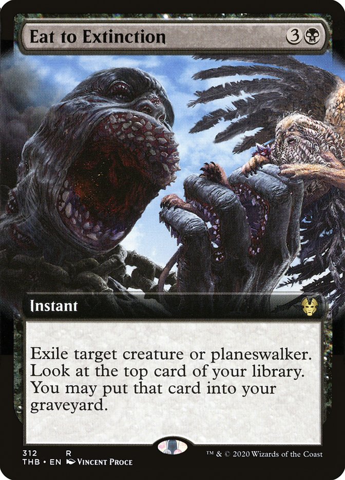 Eat to Extinction, Theros beyond death Card Art