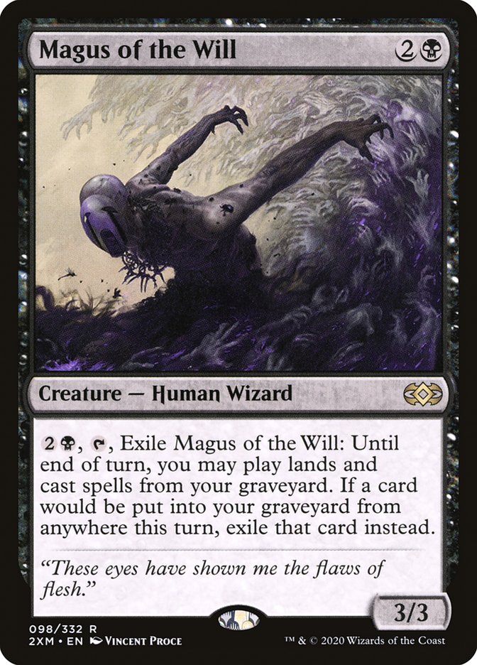 Magus of the Will, Double masters Card Art