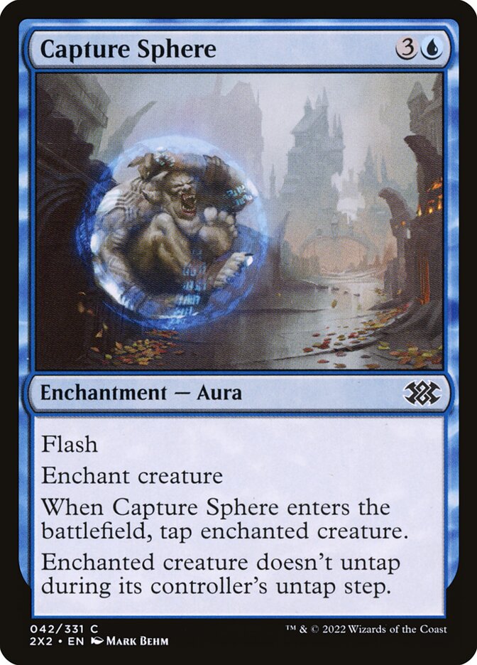 Capture Sphere, Double masters 2022 Card Art