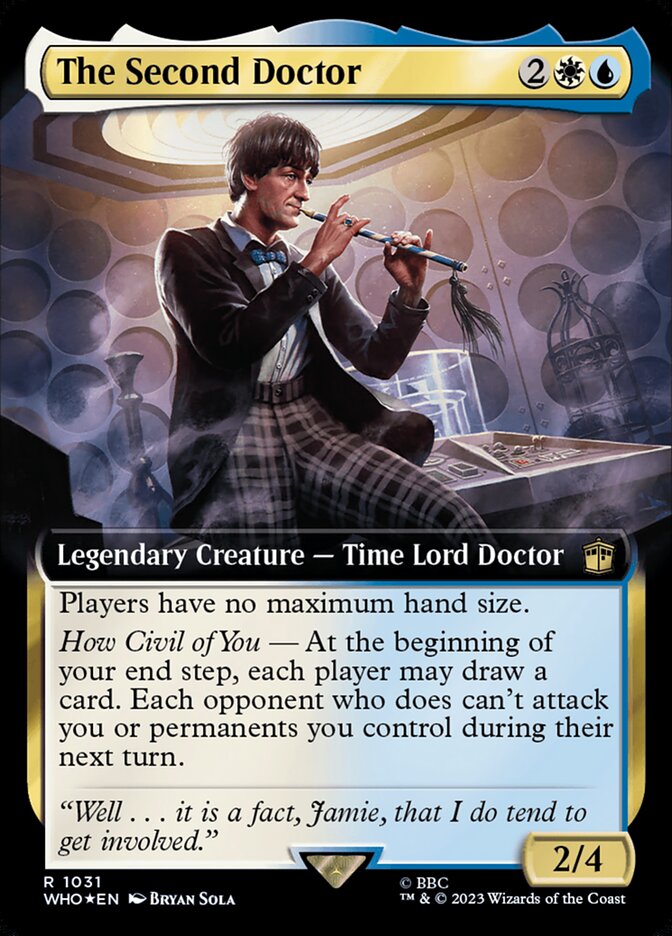 The Second Doctor, Doctor Who Card Art