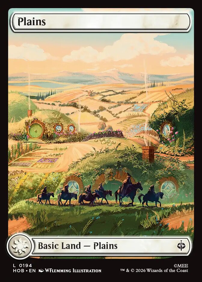 Plains, The Hobbit Card Art