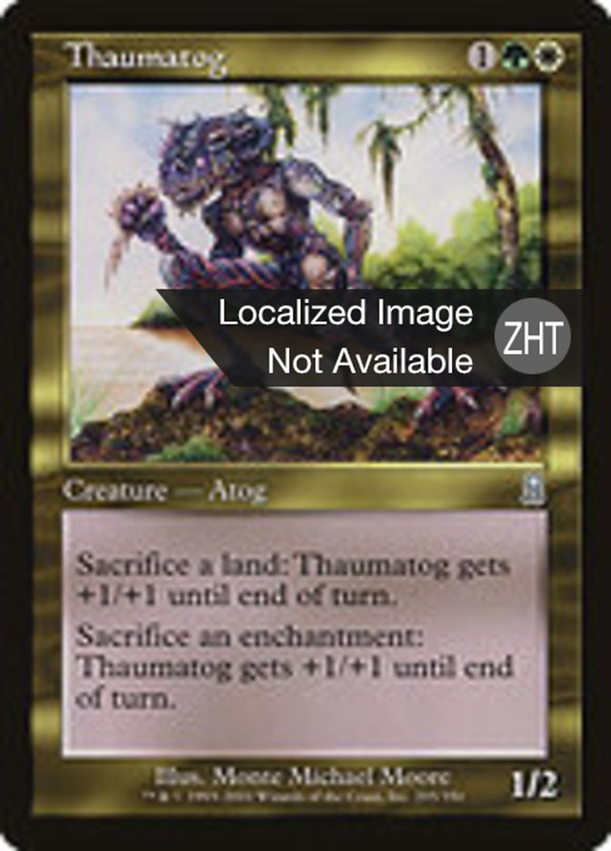 Thaumatog, Odyssey Card Art