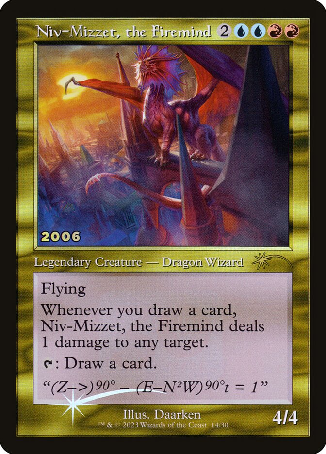 Niv-Mizzet, the Firemind - Foil