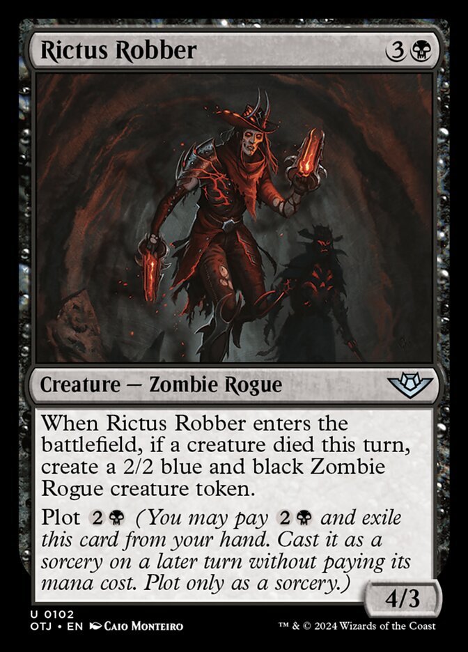 Rictus Robber, Outlaws of thunder junction Card Art