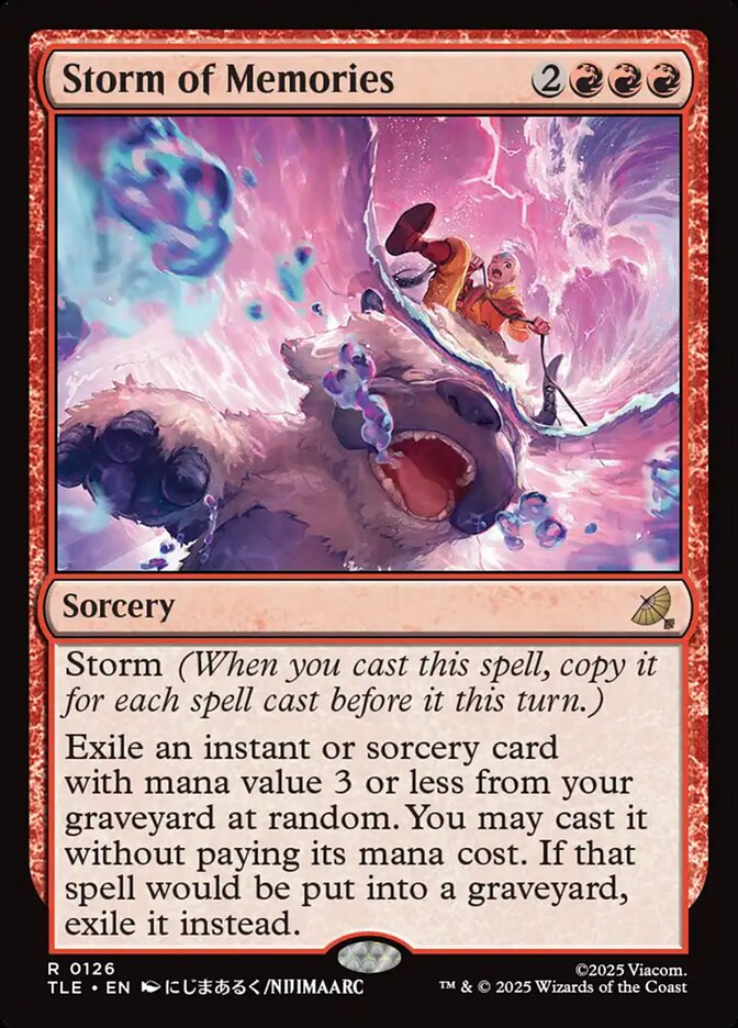 Storm of Memories, Avatar: The Last Airbender Eternal Card Art
