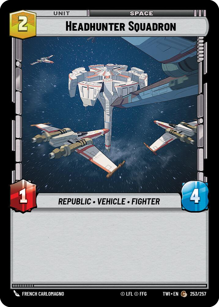 Headhunter Squadron, Twilight of the Republic Card Art