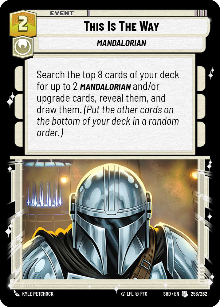 This Is The Way - Foil