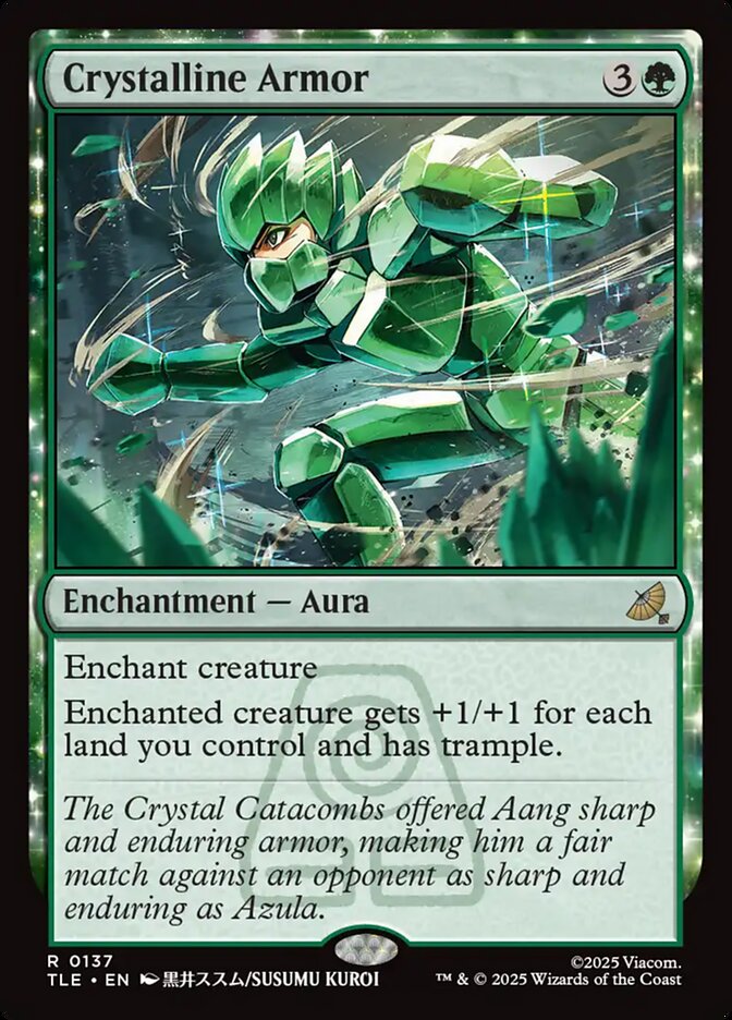 Crystalline Armor, Avatar: The Last Airbender Eternal Card Art