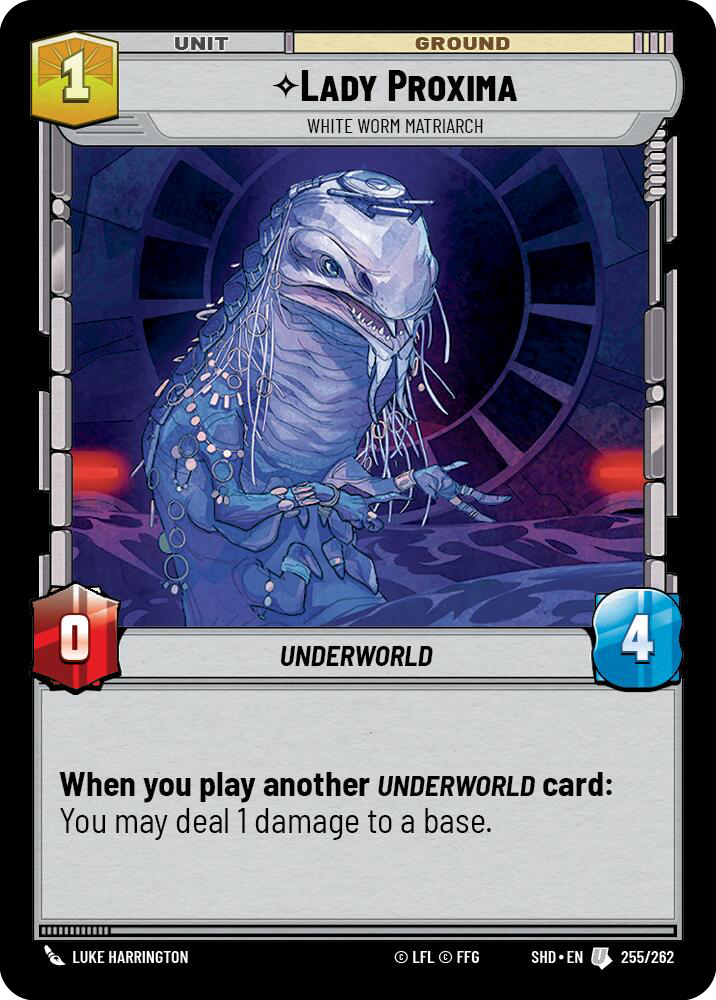 Lady Proxima, White Worm Matriarch - Foil