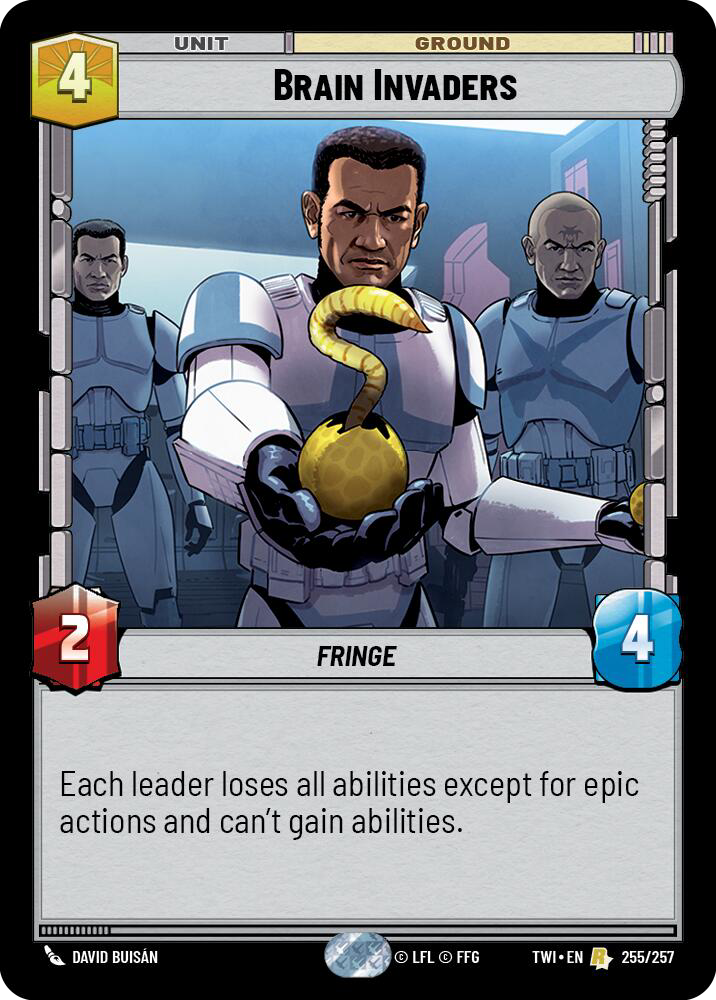 Brain Invaders, Twilight of the Republic Card Art