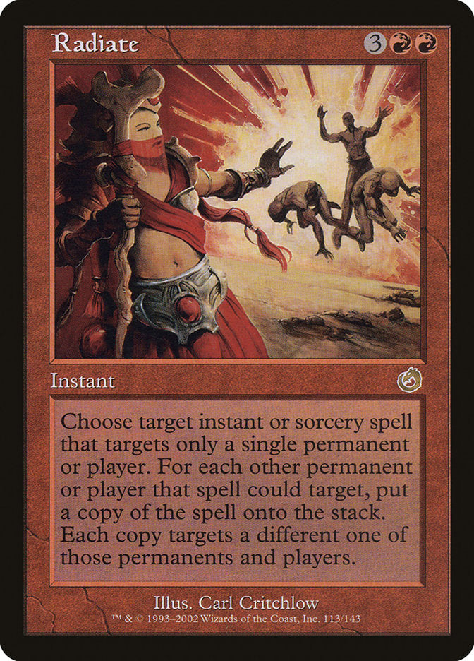 Radiate, Torment Card Art