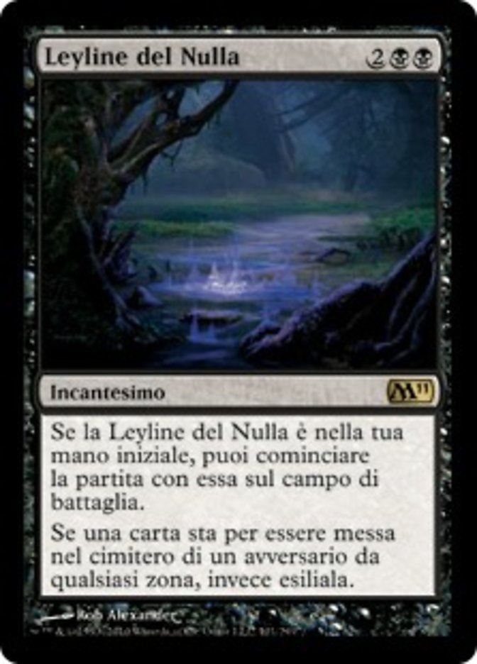 Leyline of the Void, Magic 2011 Card Art