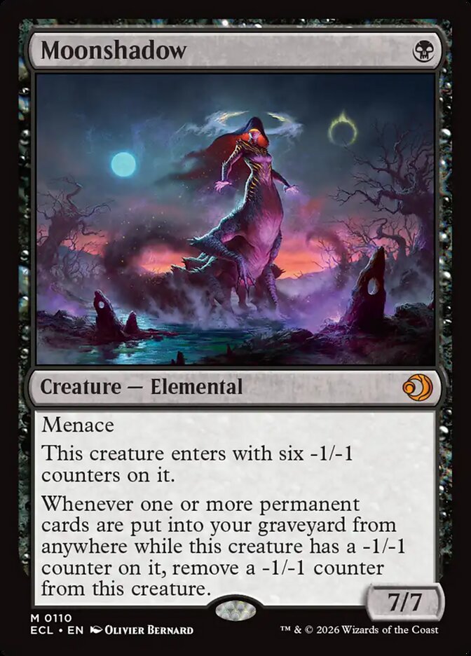 Moonshadow, Lorwyn Eclipsed Card Art
