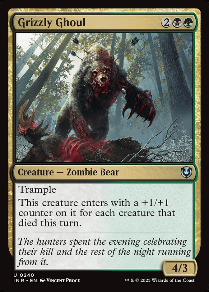 Grizzly Ghoul - Foil