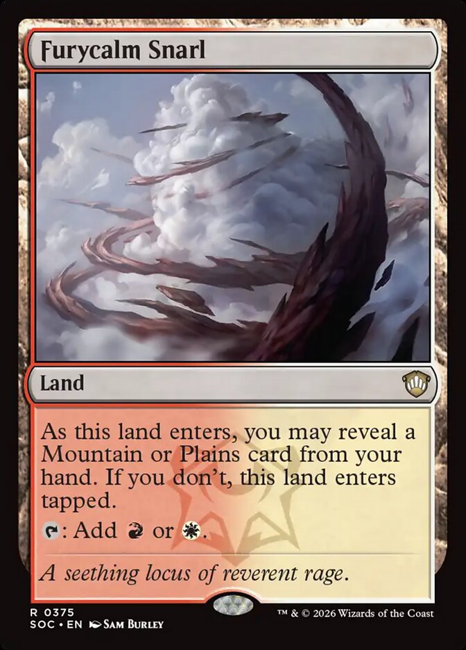 Furycalm Snarl, Secrets Of Strixhaven Commander Card Art