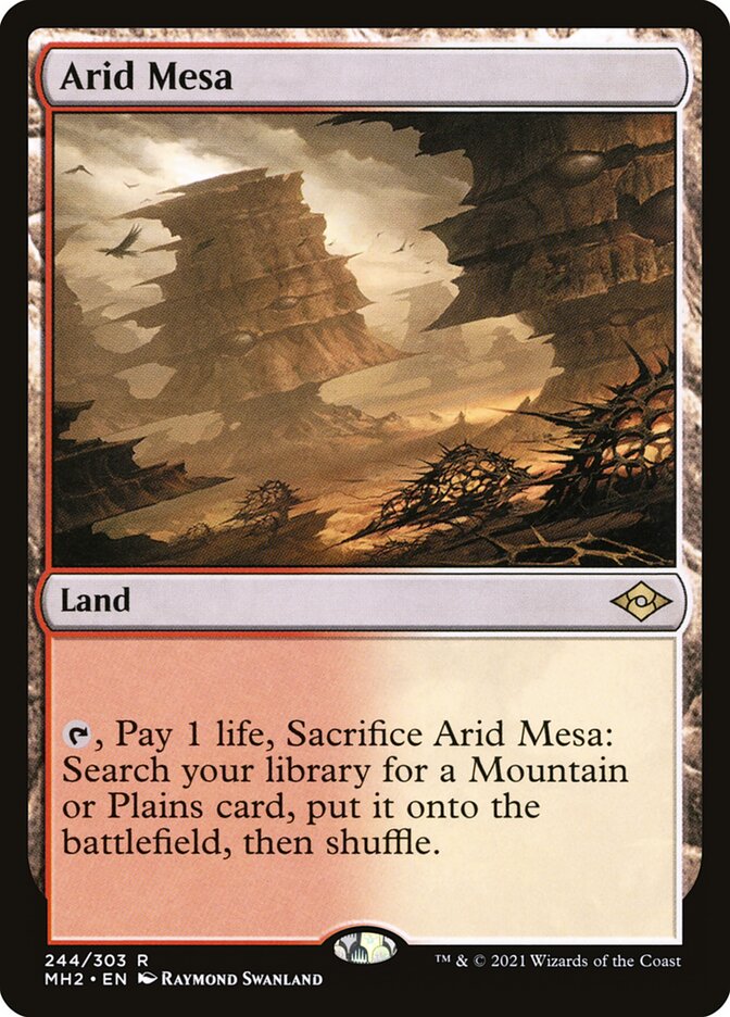 Arid Mesa, Modern horizons 2 Card Art