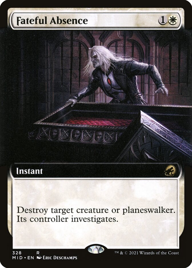 Fateful Absence, Innistrad: midnight hunt Card Art
