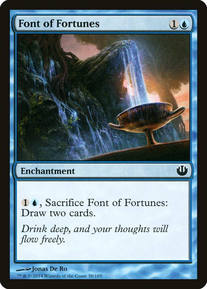 Font of Fortunes, Journey into nyx Card Art