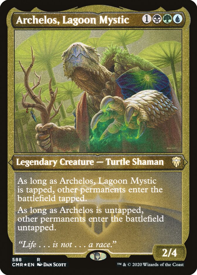 Archelos, Lagoon Mystic - Etched Foil