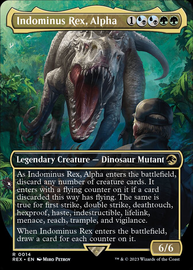 Indominus Rex, Alpha - Foil