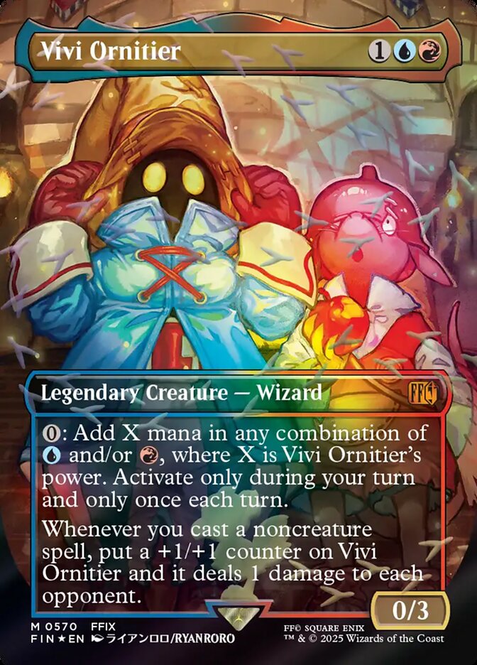 Vivi Ornitier, Final Fantasy Card Art