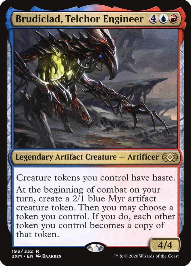 Brudiclad, Telchor Engineer, Double Masters Card Art